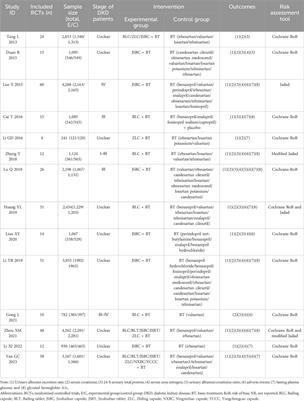 Ophiocordyceps sinensis preparations combined with the renin–angiotensin system inhibitor for diabetic kidney disease treatment: an umbrella review of systematic reviews and network meta-analysis